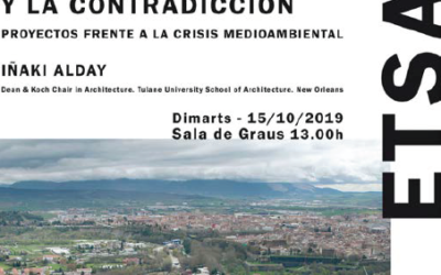 Iñaki Alday Delivers Lecture at ESTAB School of Architecture